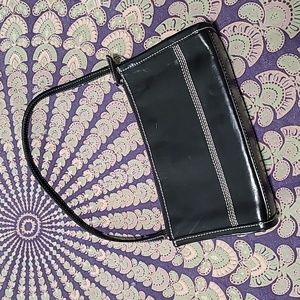 Y2K 1990s Kenneth Cole New York Leather Small Handbag - So Dainty and Cool
